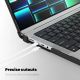 6. Tech-Protect SmartShell Pro Hülle für MacBook Pro 14 M1 / ​​M2 / M3 / M4 / M5 2021–2025 – schwarz und transparent