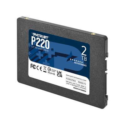 3. SSD PATRIOT P220 2 TB SATA3 2,5" P220S2TB25