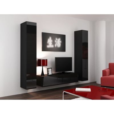 14. TV-Schrank VIGO '140' 30/140/40 schwarz/schwarz