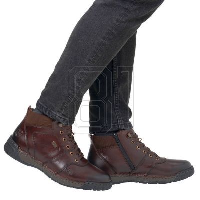 21. Rieker M B0308-25 RKR747 isolierte Stiefel