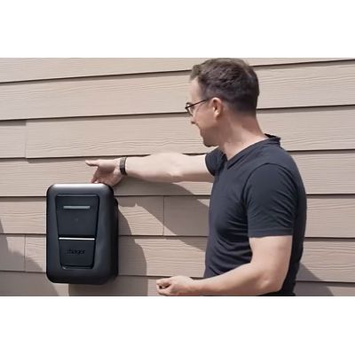 2. EVCS Ladestation Hager Witty One 11kW 3f RFID Bluetooth mit 6,5m Kabel T2