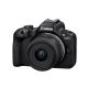 16. Canon EOS R50, Schwarz + RF-S 18-45mm F4.5-6.3 IS STM Kit, spiegellose Kamera, 24,2 MP CMOS, 6000 x 4000 Pixel, Schwarz