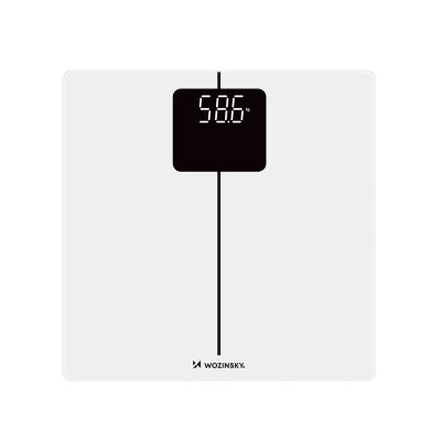 2. Wozinsky WIWL-180 Intelligente Bluetooth-Badezimmerwaage – Weiß