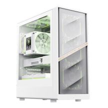 GameMax AERIS 330 MW Mini-Turm Weiß