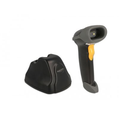 2. DeLOCK 2200582 2,4-GHz-Barcodeleser (1D und 2D) mit Ladegerät – 5 Sprachen