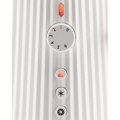 4. Alessi MDL08W Toaster Weiß