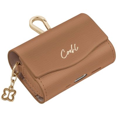 3. Uniq Coehl Mirelle Hülle für AirPods Pro – Braun