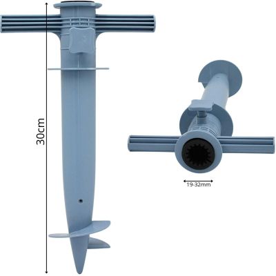 15. Schirmständer 30x17x6cm Blau