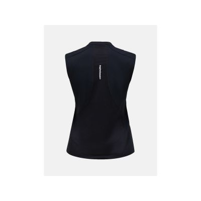 2. PEAK PERFORMANCE Damen-T-Shirt W Mountainbreath Ärmelloses Polo Farbe Schwarz