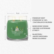 Mittlere Kerze SHIMMERING CHRISTMAS TREE YANKEE