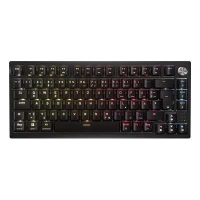 Corsair K65 Plus TKL Kabellose Gaming-Tastatur, TKL (75%), Corsair MLX Fusion -, ISO (DE)
