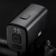 5. Rockbros M6 1000 lm wiederaufladbare Fahrrad-Frontleuchte 2800 mAh - Schwarz
