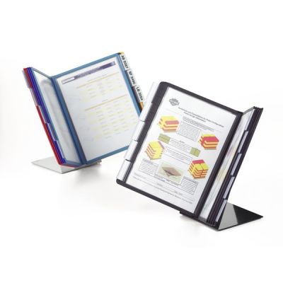 11. Robuster VARIO Drehbinder für Schreibtische, Hochformat, A4