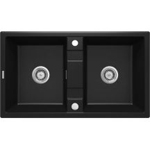 Granitspüle, 2 Becken, ZQE_N203 5908212095928