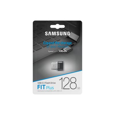 4. SAMSUNG FLASH FIT Plus 128GB MUF-128AB/APC GRAU