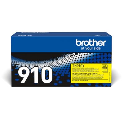 Brother TN-910Y Tonerkartusche, 1 Stück, Original Gelb