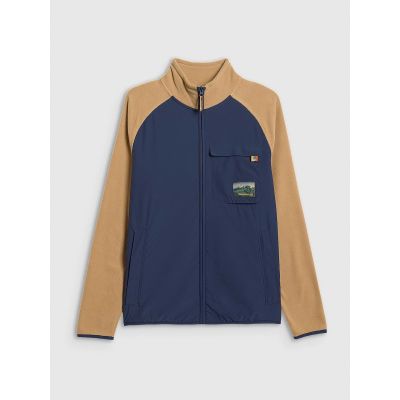 7. Fleecejacke mit Stehkragen, Herren, Größe 4F 4FRAW25TFLEM446-83S