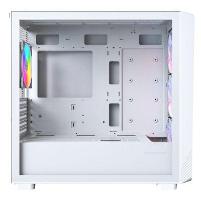 3. Montech X5M (W) Micro Tower Computer-Sicherheits- und Halterungsset Weiß