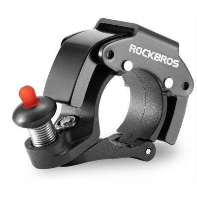 Rockbros Aluminium-Mechanikglocke schwarz