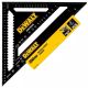 4. 300-mm-Aluminiumlineal, schwarz/gelb, DeWALT DWHT25228-0