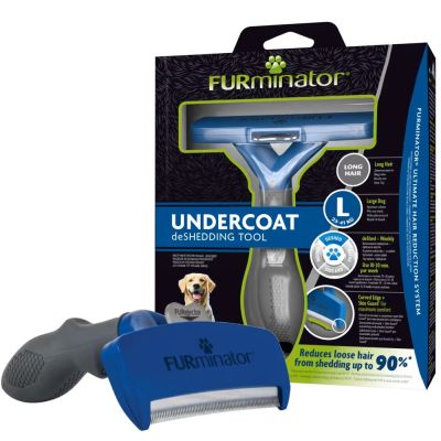 4. FURminator - Furminator für langhaarige Hunde - L