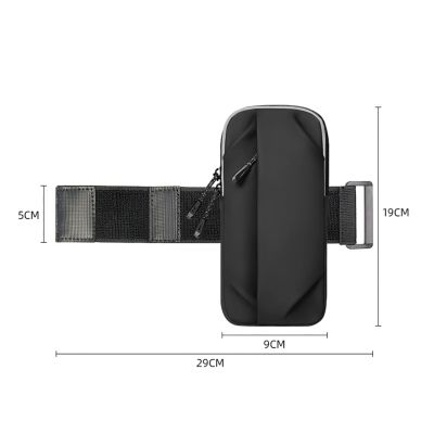 8. Wozinsky WSDB-B Armband-Handytasche zum Laufen – schwarz