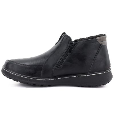 7. Bequeme schwarze Damen-Ankle-Boots Potocki 25-90349
