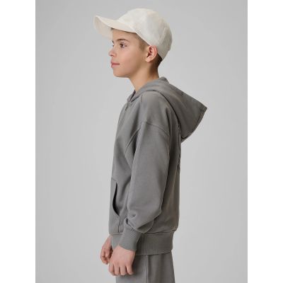 5. Locker geschnittener Kapuzenpullover für Jungen, Größe 4F 4FJRSS26TSWSM2934-25S