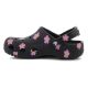 6. CROCS CLASSIC FLOWER CLOG K SCHWARZ 212670-001