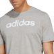 11. adidas Essentials Single Jersey Linear Logo-T-Shirt mit Stickerei M IC9277