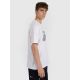 3. Herren-T-Shirt mit Aufdruck, regulär, Größe 4F 4FRAW25TTSHM3259-10S