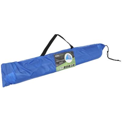 6. Strandhütte Sun 200x120x120cm Grau-Blau Enero Camp