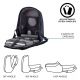 8. XD DESIGN Diebstahlsicherer Rucksack BOBBY HERO REGULAR, Marineblau, P/N: P705.295