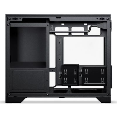 6. PHANTEKS XT V3 PC-Gehäuse, Mini-Gehäuse, mATX, Tempered Glass - inklusive 3x 120-mm-Lüfter, schwarz
