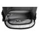 14. Manhattan Amsterdam Rucksack, Schwarz, Polyester