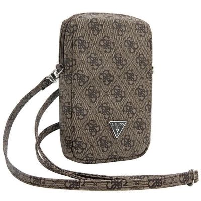 3. Guess Zip 4G Dreieckstasche - braun