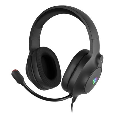 GENESIS NEON 213 Headset, kabelgebunden, für Telefonate/Musik, USB Typ-A, Schwarz