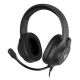GENESIS NEON 213 Headset, kabelgebunden, für Telefonate/Musik, USB Typ-A, Schwarz