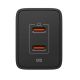 2. Spigen Essential EE472EU 2-Port USC-C 47W Wandladegerät – Schwarz