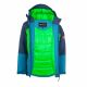 3. Trollkids Kids Hardanger Jacke wasserdicht isoliert blau/grün (675-356)