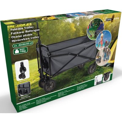 8. Faltbarer Reise- und Strandwagen 82 x 52 x 63 cm mit Griff