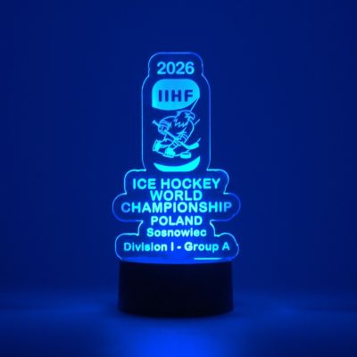 2. Dekorative Lampe zur IIHF-Weltmeisterschaft IA Sosnowiec 2026