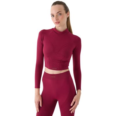 3. 4F Langarm T-Shirt FNK W 4FRAW24TFLOF483 60S