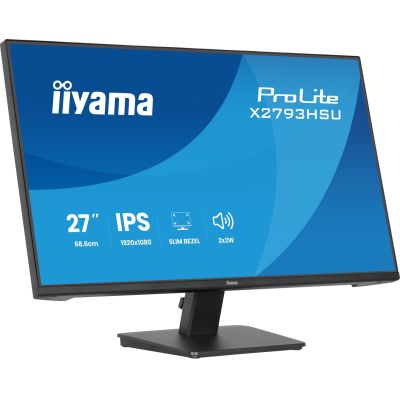 7. iiyama ProLite X2793HSU-B1 Computermonitor 68,6 cm (27") 1920 x 1080 px Full HD LED Schwarz