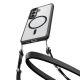 5. Spigen Ultra Hybrid Mag MagSafe Hülle für Samsung Galaxy S26 – Transparent Schwarz