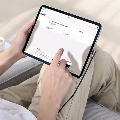 3. Ugreen US255 50125 USB-C (gerade) / USB-C (gewinkelt) PD QC-Kabel 60 W 3 A 2 m – grau