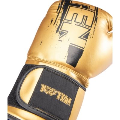 6. RTT-POWER INK GOLDEN STAR Boxhandschuhe gold und schwarz