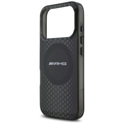 6. AMG Double Layer Transparent Graphics MagSafe Case für iPhone 17 Pro - Schwarz