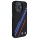 4. BMW Silikonhülle mit zufälligen Linien und MagSafe-Design für iPhone 16 Pro Max – Schwarz