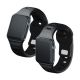 5. 3mk Silikon- Watch für Apple Watch 38/40/41 mm – Schwarz